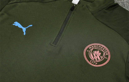 Manchester City Military Green Tracksuit