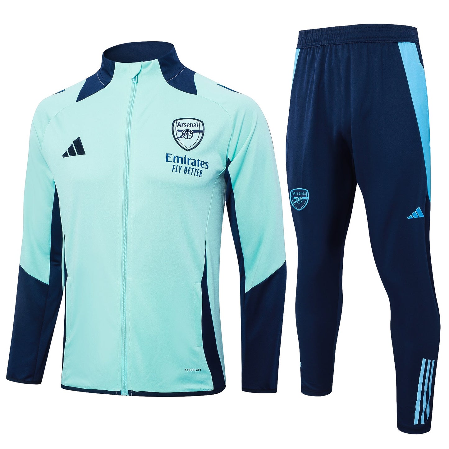 Arsenal Dark Blue and Mint Tracksuit