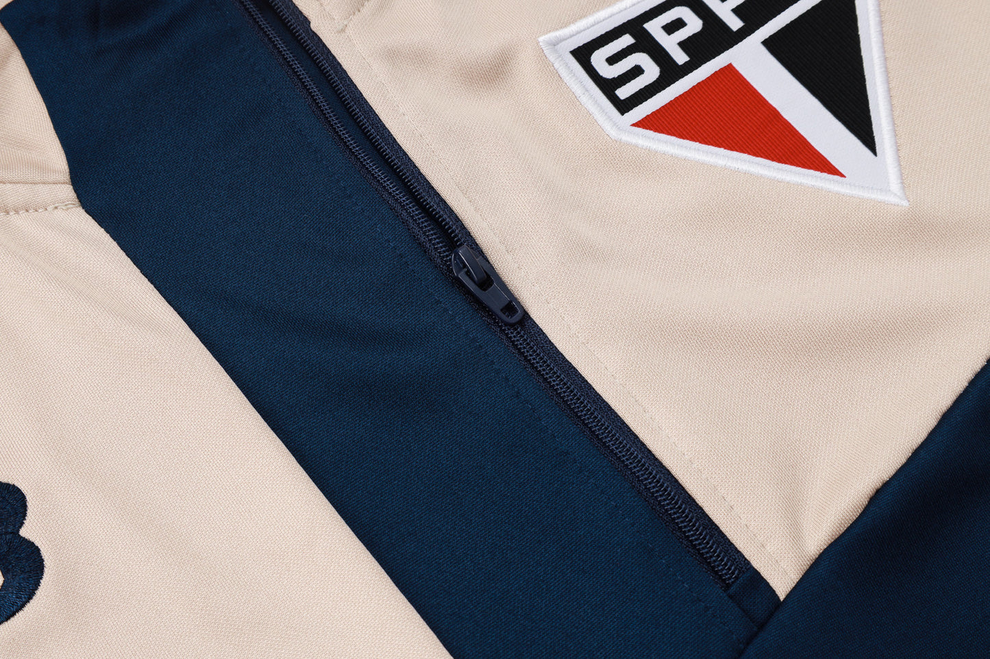 Sao Paolo Dark Blue and Beige Tracksuit