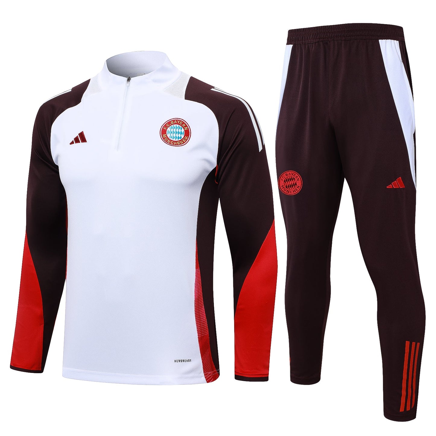 Bayern Munchen  Brown and White Tracksuit