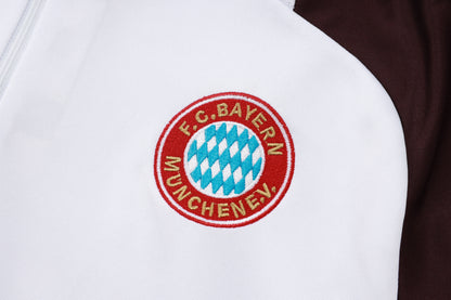 Bayern Munchen  Brown and White Tracksuit