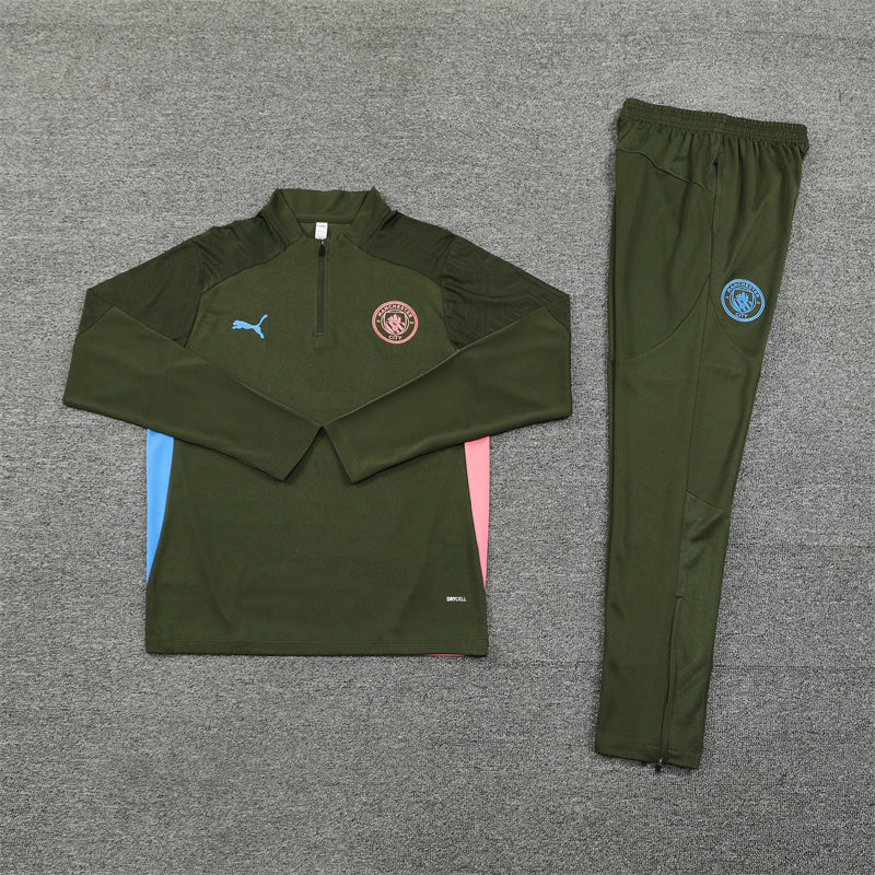 Manchester City Military Green Tracksuit