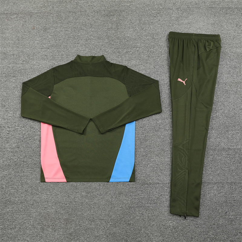 Manchester City Military Green Tracksuit