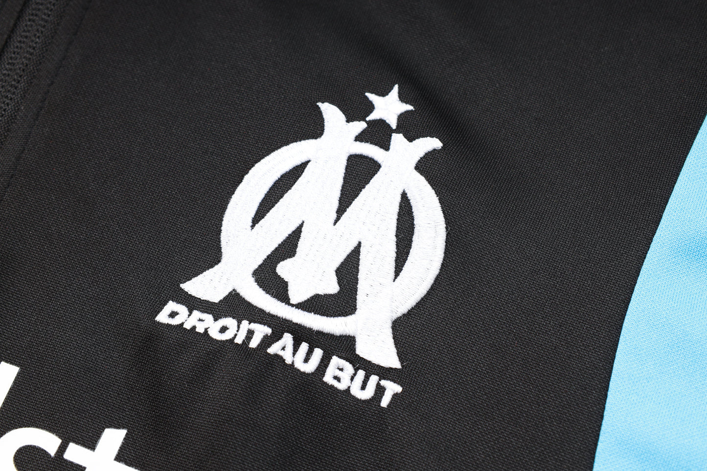 Olympique de Marseille Black Tracksuit