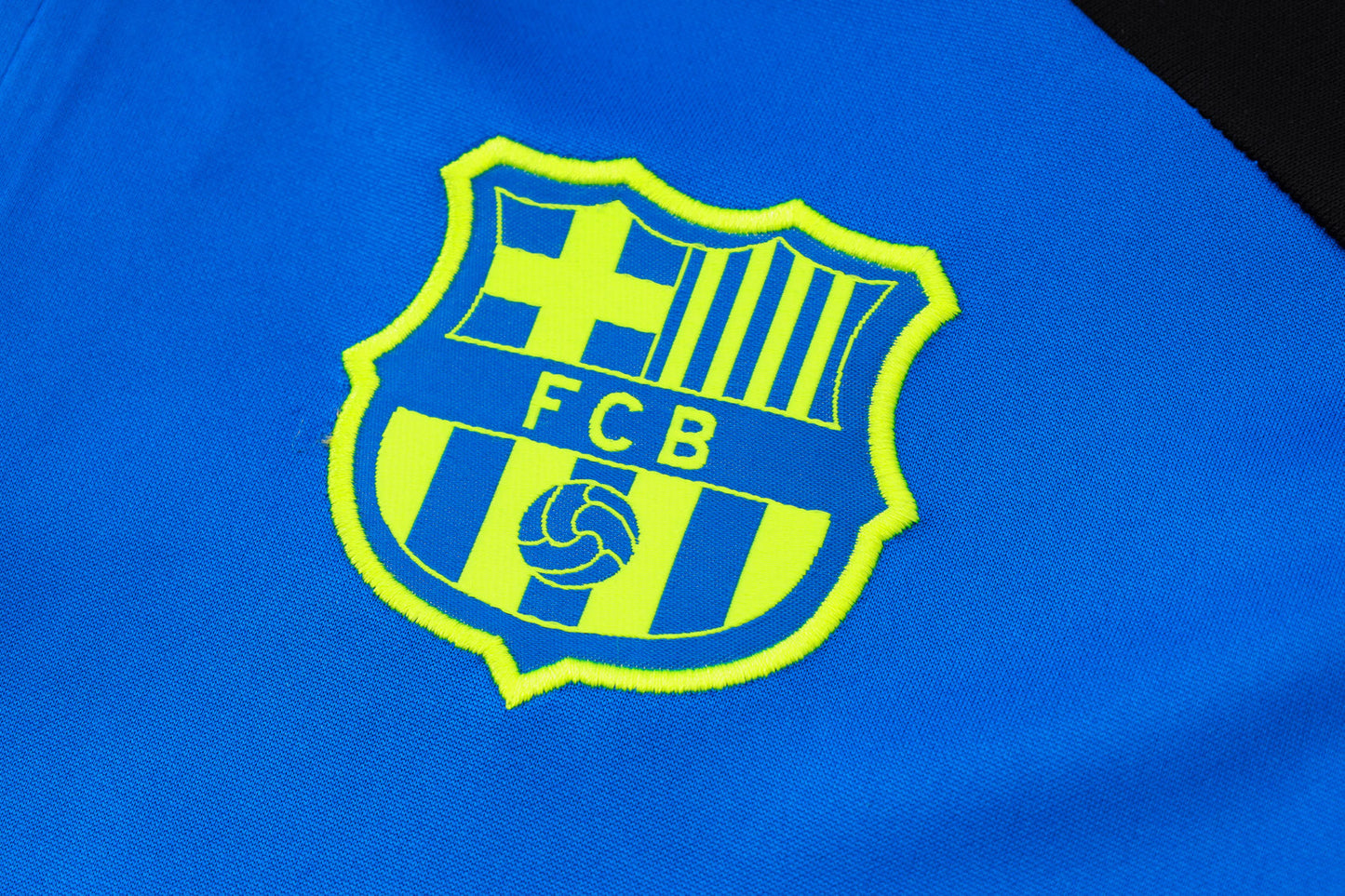 FC Barcelona Black and Blue Tracksuit