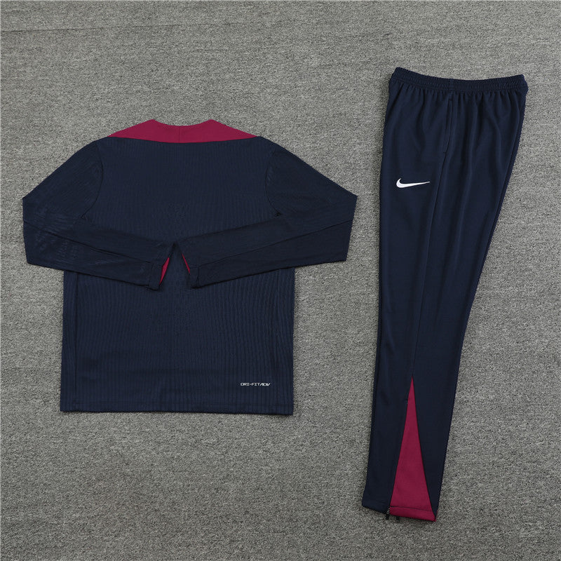 England Dark Blue and Red Tracksuit