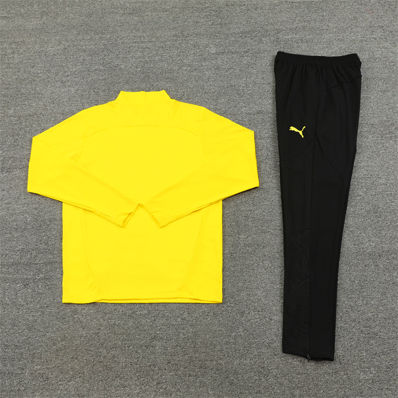 Borussia Dortmund Black and Yellow Tracksuit