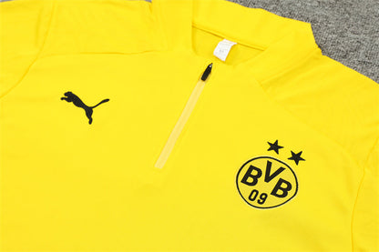 Borussia Dortmund Black and Yellow Tracksuit