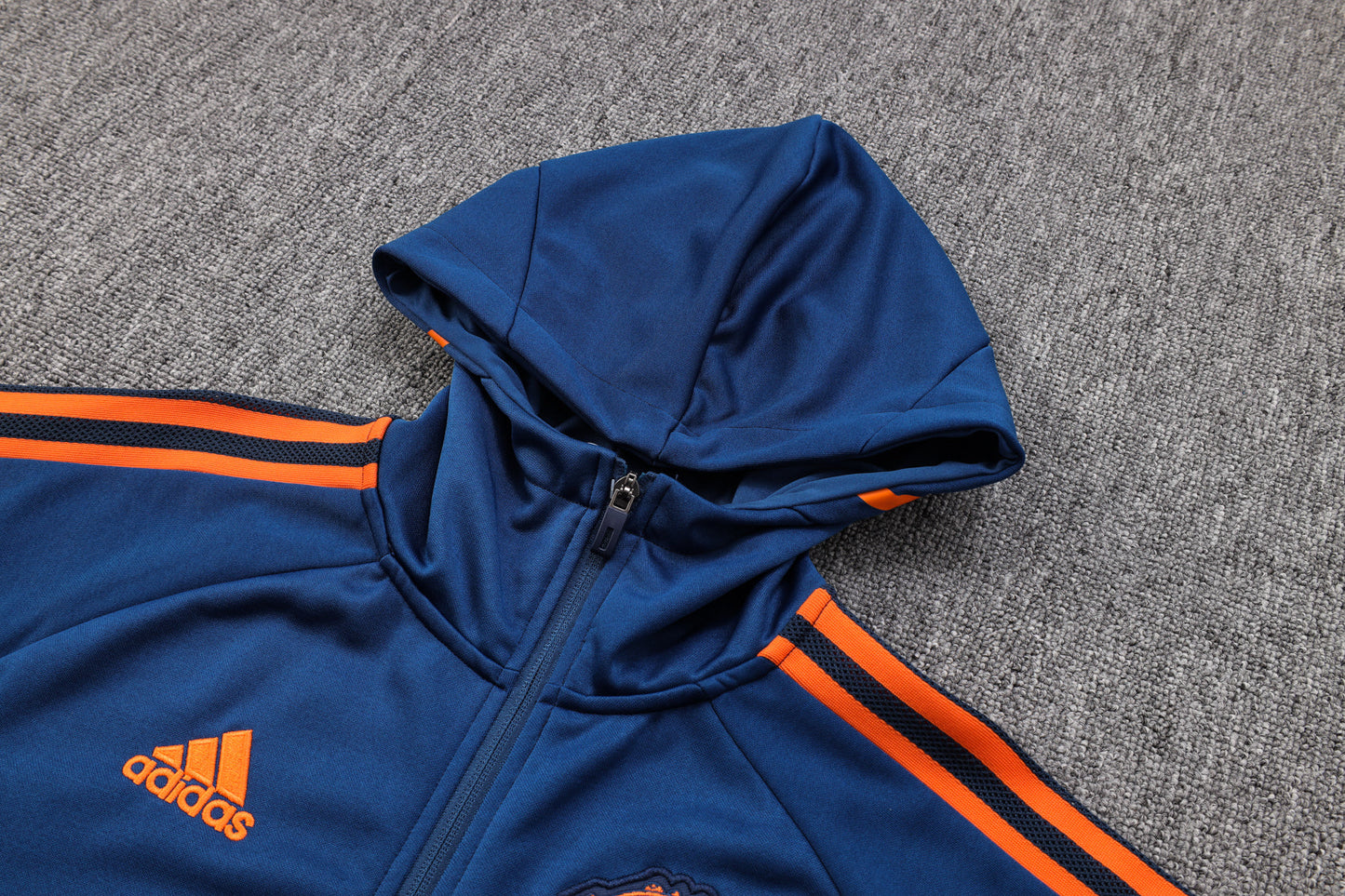 Manchester United Black and Dark Blue Tracksuit