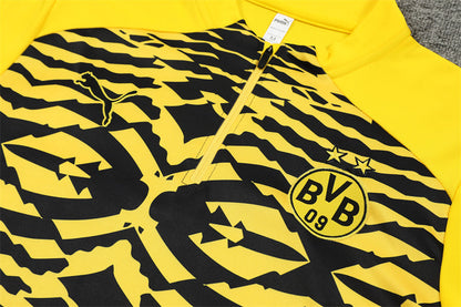 Borussia Dortmund Black and Yellow Tracksuit