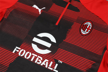 AC Milan Black and Red Tracksuit