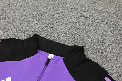 Germany Black and Purple Tracksuit