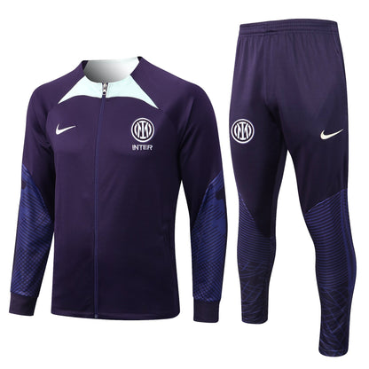 Inter Milan Violet and White Tracksuit