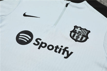 FC Barcelona Black and White Tracksuit