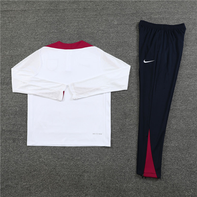 England Dark Blue and White Tracksuit