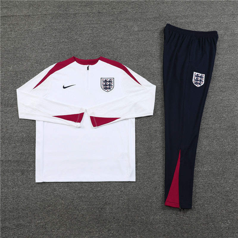 England Dark Blue and White Tracksuit