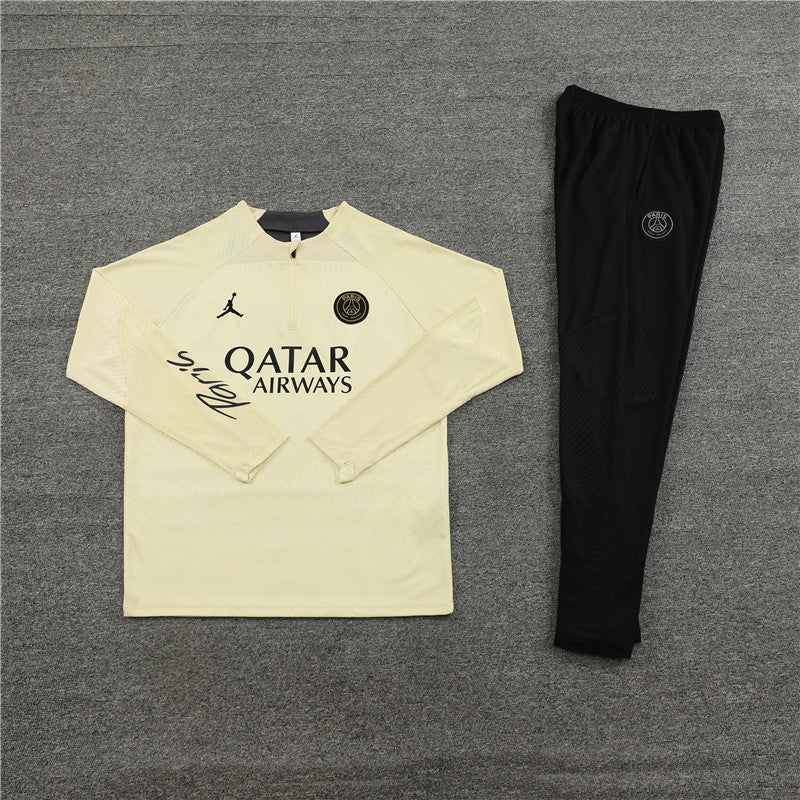 PSG Black and Beige Tracksuit