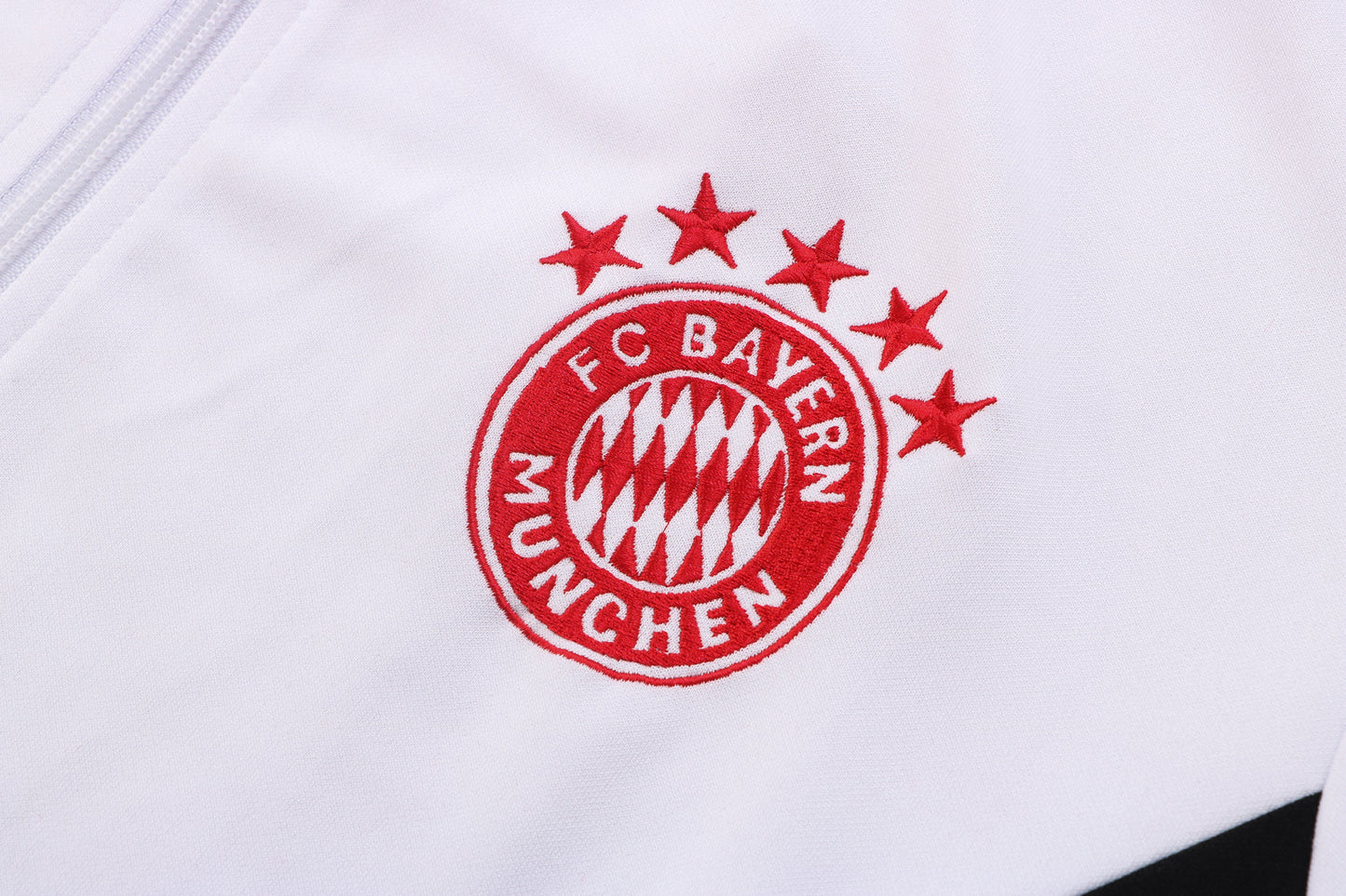 Bayern Munchen Black and White Tracksuit