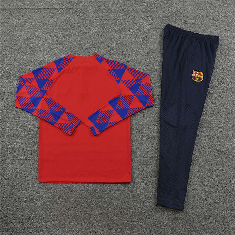 FC Barcelona "Crimson Checkmate" Tracksuit