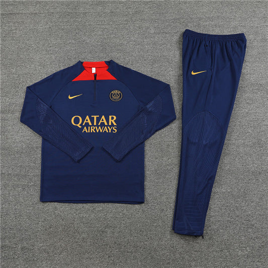 PSG Dark Blue and Red Tracksuit