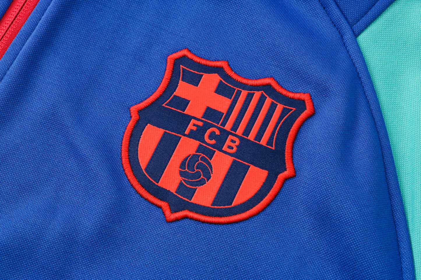 FC Barcelona Blue and Mint Tracksuit