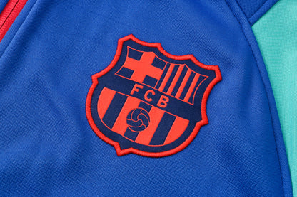 FC Barcelona Blue and Mint Tracksuit