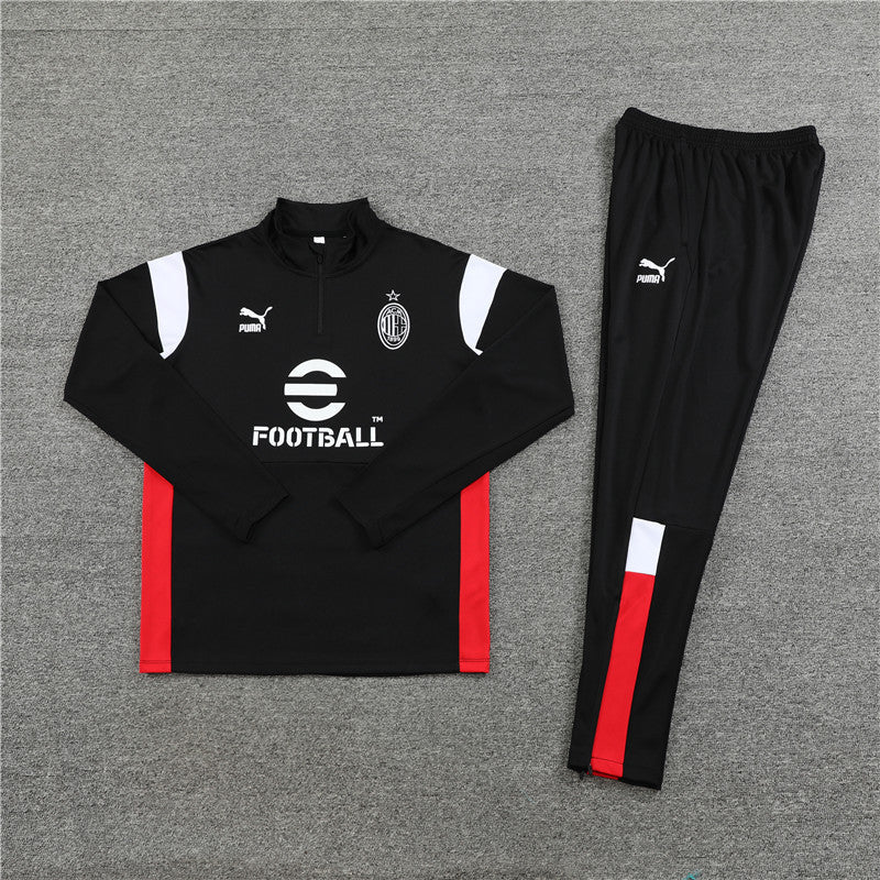 AC Milan Black and White Tracksuit II