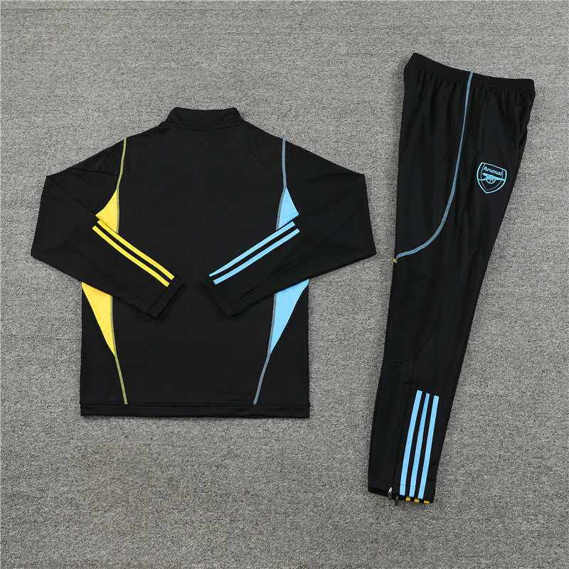 Arsenal Black and Yellow Tracksuit