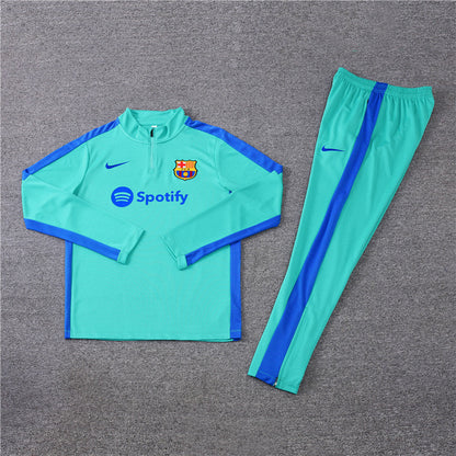 FC Barcelona Mint and Blue Tracksuit