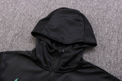 Paris Saint German Black Tracksuit II