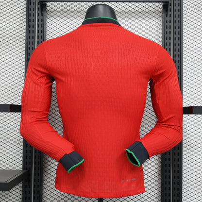 Portugal 2024-2025 Home Kit Long Sleeve