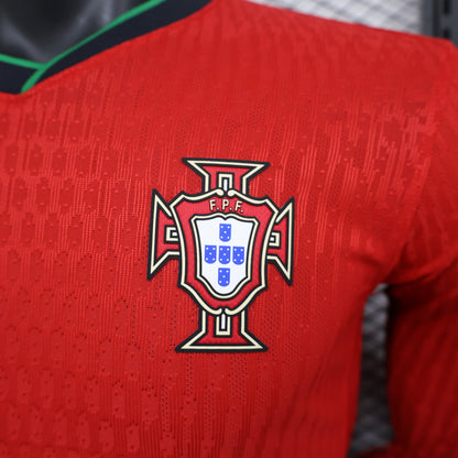 Portugal 2024-2025 Home Kit Long Sleeve