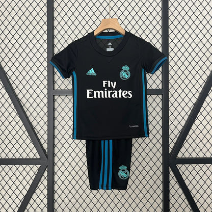 Real Madrid Retro 17/18 Away Jersey Kids