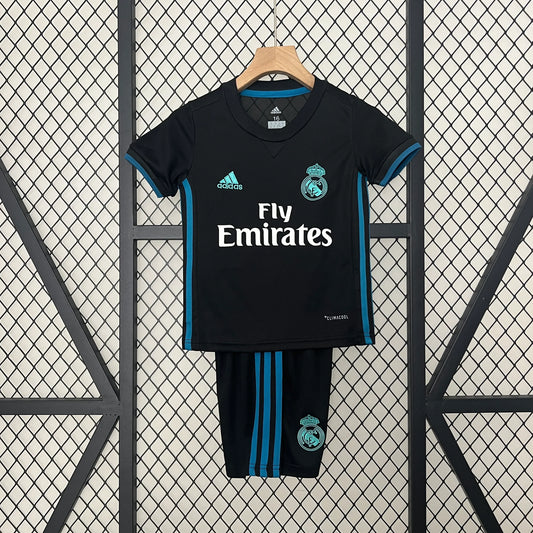 Real Madrid Retro 17/18 Away Jersey Kids