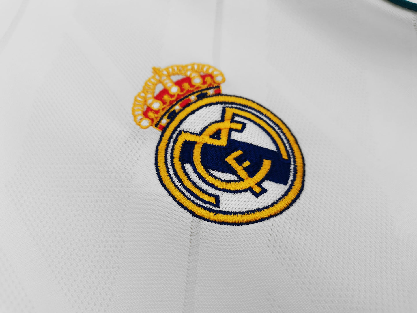 Real Madrid 2017-2018 Long Sleeve Home Kit