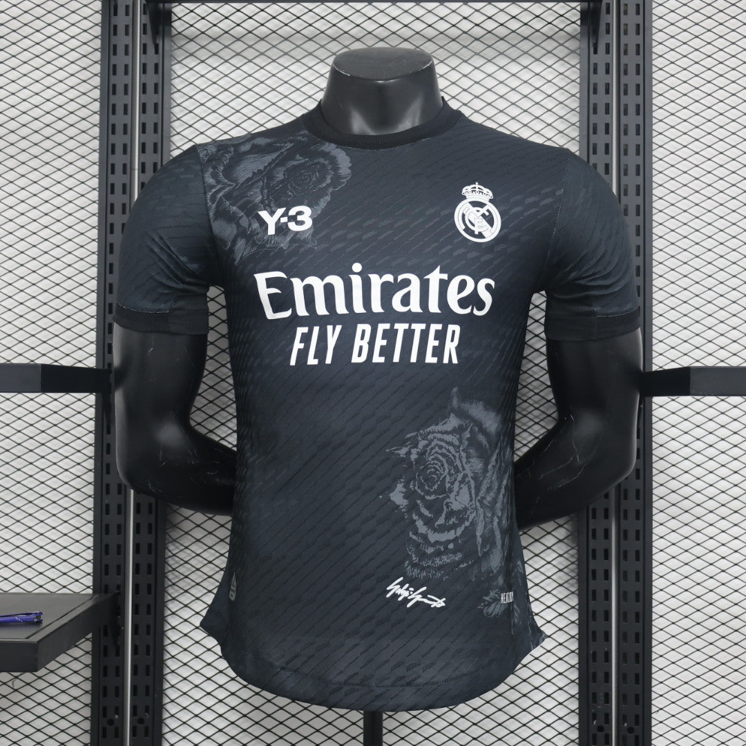 Real Madrid x Y3 24/25 4th Kit Black