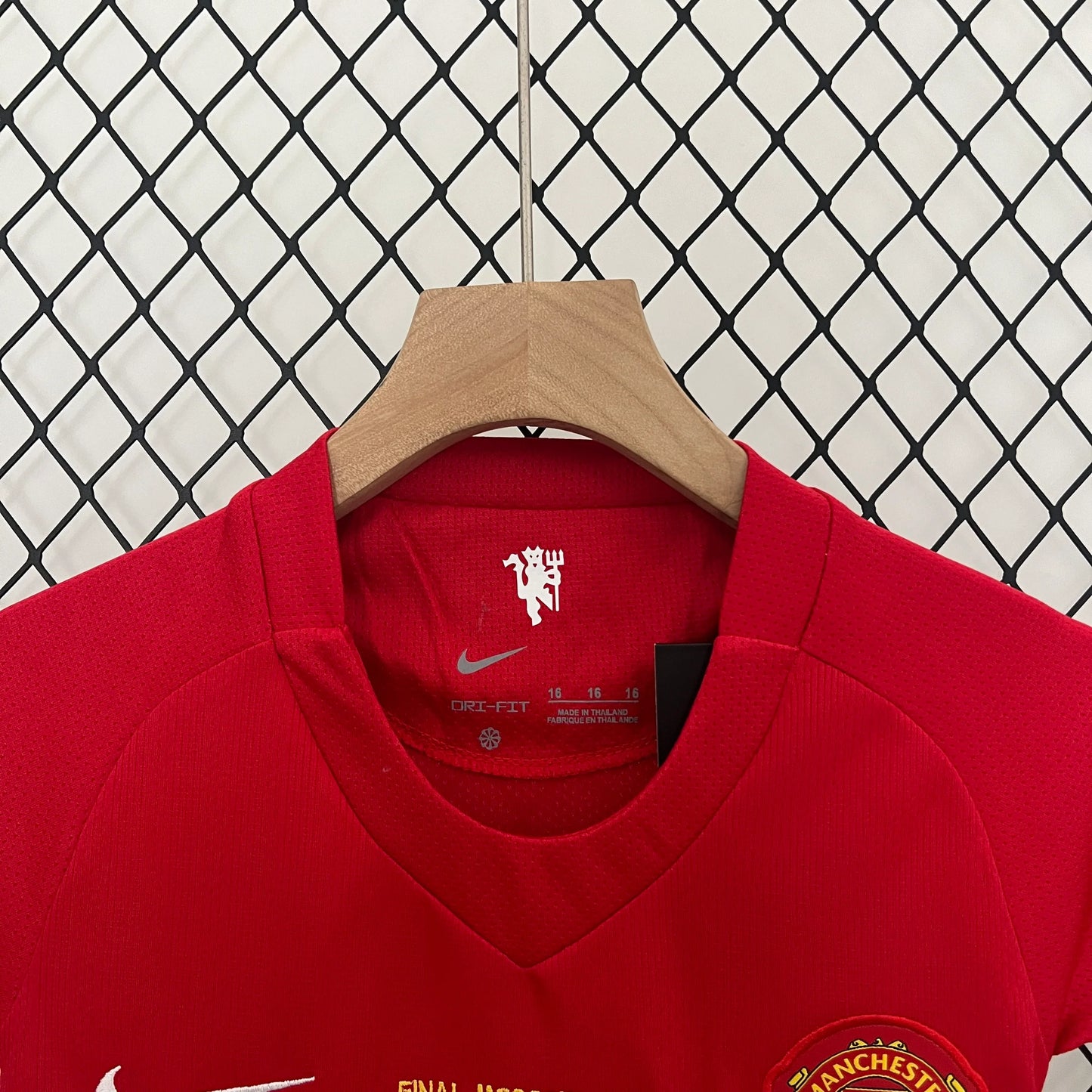 Manchester United 07/08 Champions League Home Jersey Kids