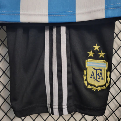 Argentina 2022 World Cup Home Jersey Kids